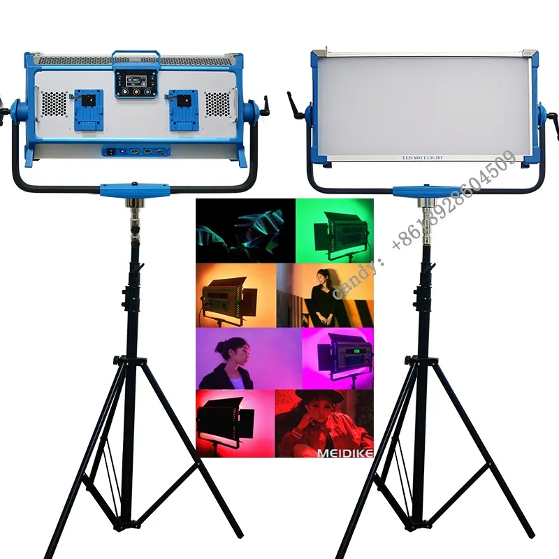 Kit de iluminação de estúdio de vídeo, AI-3000C regulável, profissional, 300w, equipamento de iluminação para filme, com 12 efeitos de iluminação, venda imperdível