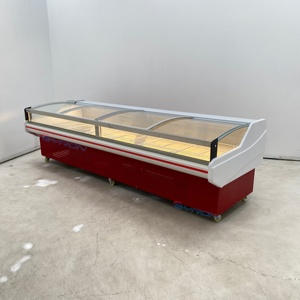 Vitrine réfrigérée pour viande fraîche de qualité supérieure Byron avec refroidissement par ventilateur pour <span class=keywords><strong>boucherie</strong></span>, épicerie, prise en charge du logo personnalisé, <span class=keywords><strong>livraison</strong></span> rapide - Product Image 6