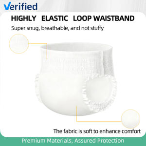 Couches bébé jetables Weasun Peer Styles 3D anti-fuites, biodégradables, en bambou/coton, écologiques, pour achat en gros - Product Image 3