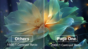 Projecteur LCD portable mini Wupro x Xming Page One Google TV, version mondiale, 4K 1080p, Android, projecteur intelligent pour cinéma maison - Product Image 3