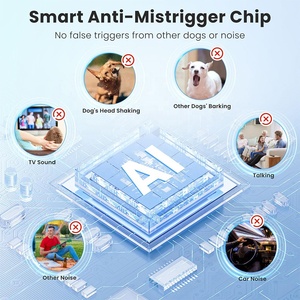 Electric Smart <strong>Dog</strong> Training <strong>Bark</strong> Control Collar 5 Modes Eco-Friendly <strong>Dog</strong> Anti Barking Device Waterproof Pet Training Supplies - Product Image 4