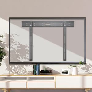 Support mural simple pour téléviseur Support <span class=keywords><strong>TV</strong></span> fixe solide et facile à assembler Support <span class=keywords><strong>TV</strong></span> pour bureau à domicile - Product Image 6