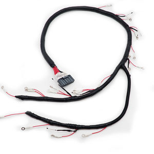Memanfaatkan kabel lampu kabut sepeda motor, transmisi otomotif speaker audio mobil harness kawat - Product Image 3