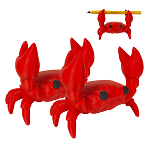Portaoggetti Multifunzione a Forma di Granchio Stampato in 3D, Carino Organizzatore da Scrivania, Portapenne, Portarossetti, Porta Utensili Piccoli, Accessorio per Bagno e Cucina - Product Image 1