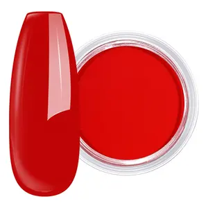 Aillsa 30g鲜红色浸涂系统液体浸涂粉末凝胶底涂层浸涂粉末指甲套件
