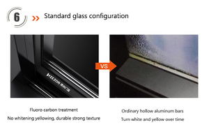 Design moderne en aluminium insonorisé, fenêtres pivotantes inclinables à battant, vente en gros d'usine, écran en acier inoxydable pour usage domestique et commercial - Product Image 6