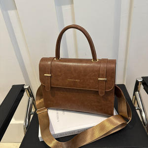 2025 nouveau hiver populaire Style minimaliste sac à main petit sac de messager carré avec fermeture à glissière à la mode facteur sac à bandoulière - Product Image 3