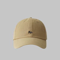 Gorra de béisbol personalizada de 100% algodón Unisex Fabricante Logotipo bordado personalizado Color sólido Gorra de béisbol de 6 paneles Sombrero de papá