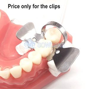 Morsetto dentale in gomma per morsetto dentaria speciale <span class=keywords><strong>Clip</strong></span> endodontica per restauro supporto dentaria calibro o rotolo di cotone modello G1 e G2 - Product Image 2