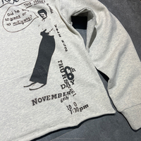 Sweat-shirt à capuche court pour homme, style streetwear, personnalisé, avec ourlet brut, motif graphique en strass, pour fabricants de vêtements