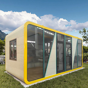 <span class=keywords><strong>Cabina</strong></span> <span class=keywords><strong>Prefabbricata</strong></span> Moderna in Acciaio con Cucina e Bagno per Hotel e Ville - Design Anticorrosione e Impermeabile - Product Image 6