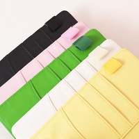Carnet A6 avec couverture en cuir PU, planificateur personnel rechargeable à 6 anneaux, texture crocodile, boucle magnétique légère, cadeau