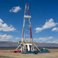 Plateforme de forage pétrolier terrestre série ZJ50, ensemble complet avec moteur diesel, boîte de vitesses et pompe – Machine de forage terrestre pour boues de base, profondeur maximale 5000 m