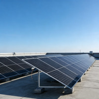 Système de montage solaire SunX-Tech à triangle fixe, structure de montage sur toit plat en béton/structure de montage lestée, support de panneau solaire