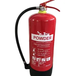 6KG ABC 40% Dry Powder Fire Extinguisher with base, ISO standard