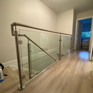 手すり屋内屋外階段304316ステンレス鋼手すりバルコニーガラス手すり階段用手すり - Product Image 5