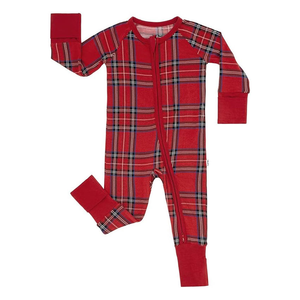 Pelele <span class=keywords><strong>de</strong></span> Bebé con Cierre <span class=keywords><strong>de</strong></span> Fibra <span class=keywords><strong>de</strong></span> Bambú con Estampado Personalizado, Cierre YKK <span class=keywords><strong>de</strong></span> <span class=keywords><strong>Dos</strong></span> Vías, Cómodo, Transpirable, Unisex, con Pies, <span class=keywords><strong>de</strong></span> 12 a 18 <span class=keywords><strong>Meses</strong></span> - Product Image 1