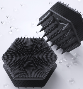 Brosse de Douche et de Shampooing en Silicone Double Face 2-en-1 – Brosse de Nettoyage Corporel et Masseur de Cuir Chevelu en Silicone Écologique - Product Image 6