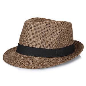 Chapeau de jazz d'été décontracté en paille 100 % fait main, protection solaire, cadeau original pour les amateurs de plage avec couleur et logo personnalisés - Product Image 6
