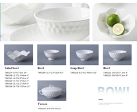 Witte Chinese porseleinen dinerbordenset, fijn beenporselein, fruit servies, vintage borden