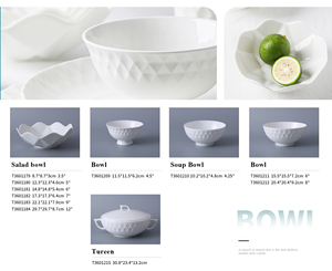 Service de vaisselle en porcelaine blanche chinoise, vaisselle en porcelaine fine, service de vaisselle à fruits, vaisselle vintage blanche, service de plats <span class=keywords><strong>Pito</strong></span> - Product Image 4