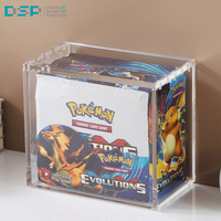 DSP Vietnam Factory - Estuche Protector Giratorio de Acrílico Transparente con Logotipo Personalizado para Pokémon Elite Trainer Box