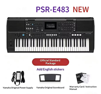 Venta al por Mayor de Teclados Electrónicos Yamaha PSR-E483 de 61 Teclas, Piano para Adultos, Instrumentos Musicales para Actuaciones
