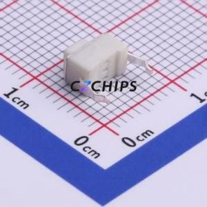 TS-1096D-A2B3-D2 Tactile Switch Switch Single Pole Single Throw Rectangle Button 6mm 3.3mm - Product Image 2