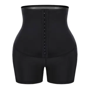 Frauen Sauna Sweat Shorts Hot Fitness Capris Hosen Body Shaper Übung Leggings High Waist Thermo Workout Gym Hosen mit Tasche