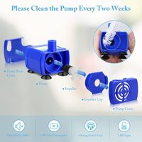 Fontaine à eau automatique pour chat super silencieuse de 81 oz/2,4 L avec capteur en silicone alimenté par batterie pour usage intérieur