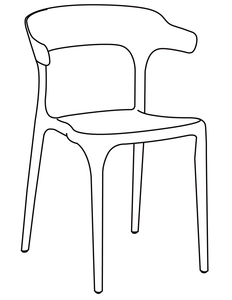 Plastic Restaurant <b>Chairs</b> for Sale | Restaurant Furniture US Warehouse In Stock - Product Image 3