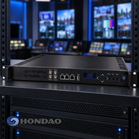 Passerelle IPTV 24 canaux avec tuner RF ASI et double sortie IP pour tête de réseau FTTH
