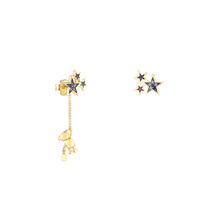 <span class=keywords><strong>Pendientes</strong></span> de tuerca de alta calidad, superventas 2026, con forma de oso a la moda y acabado en tono plateado para uso diario y aniversarios - Product Image 6