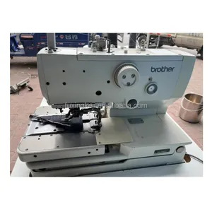 Used japan brother 9820 Eyelet Button Hole Holing Buttonhole Sewing Machine computerized industrial sewing machine