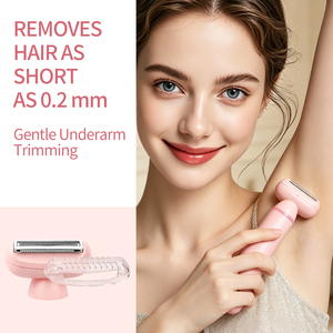 Tondeuse bikini pour femmes, rasoir électrique 5 en 1, rasoir étanche IPX7 rechargeable, épilateur facial et pubien - Product Image 5
