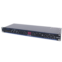 DSP-100 Procesador de Efectos Digitales Profesional para Karaoke, 99 Tipos de Efectos Digitales, Procesador de Audio con Efecto de Eco Digital para KTV, con 99 Funciones DSP