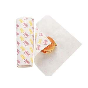 Papier d'emballage pour plats à emporter, de qualité alimentaire, personnalisé, en papier journal, enduit de PE, résistant à la graisse, pour l'emballage alimentaire - Product Image 1