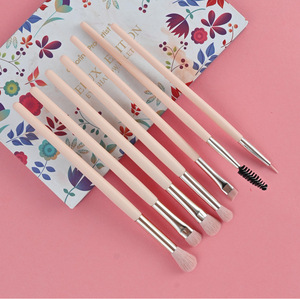 ชุดแปรงแต่งหน้าธรรมชาติ15ชิ้นสำหรับรองพื้นสีชมพูสำหรับบลัชออนและคอนซีลเลอร์ฟรี15ชิ้น - Product Image 3