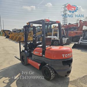 รถยกของโตโยต้ามือสอง<span class=keywords><strong>3T</strong></span> FD30รถยกดีเซลสภาพดี - Product Image 5