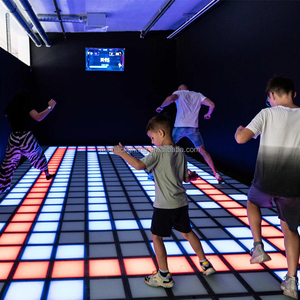 Trampolín para Parque Infantil, Juegos Mecánicos, Piso Interactivo, <span class=keywords><strong>Juego</strong></span> de Pared con Luces LED - Product Image 1