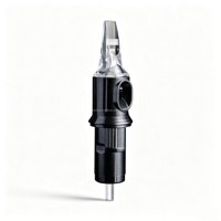 Aiguilles de cartouche de tatouage en acier inoxydable 316, stérilisées, pour sourcils et art corporel, vente en gros OEM professionnelle, directement de l'usine