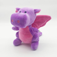 Peluche Dinosaure Dragon Amusante, Idéale pour Nouveau-né, Super Douce, Couleurs et Design Personnalisables, Rembourrage Coton PP, Lavable