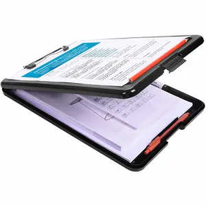 Custom A4 Waterproof Filing Folder File Keeper Nursing Gift With Compartments Pen Holder Foldable Clipboard Nursing Folder