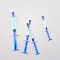 Offre Spéciale Airless Jetable Poussoir Seringue Bouteille Produits De Soins De La Peau Crème Pour Les Yeux Sérum Bouteille Essence Aiguille Tube bouteille en plastique