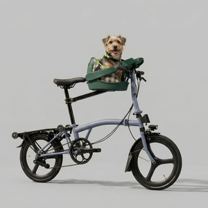 Siège de sécurité universel pour animaux de compagnie sur vélo, coque rigide, <span class=keywords><strong>harnais</strong></span> réglable à 3 points, réfléchissant, résistant aux chocs/au liquide/aux rayures, facile à nettoyer, pour chiens - Product Image 1