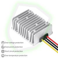HJHL 30-55V 12V 30A olmayan izole Buck dönüştürücü 360W yüksek akım DC-DC regülatörü 90% verimlilik 50/60Hz LED aydınlatma/endüstriyel