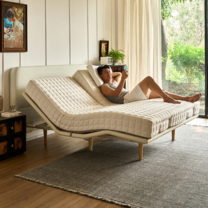 Điều chỉnh kích thước Vua giường đôi nội thất phòng ngủ giường thông minh không dây điều khiển từ xa vua Kích thước chức năng giường - Product Image 1