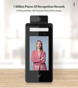 Sistema de Control de <span class=keywords><strong>Acceso</strong></span> con Reconocimiento Facial Biométrico, Terminal de Asistencia Inalámbrico <span class=keywords><strong>Remoto</strong></span>, Inteligencia Artificial, Cámara Dual - Product Image 3