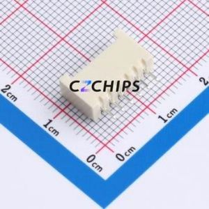 BX-HY2.0-6PZZ-GW Wire-to-Board Pin Header Through hole Component (THT),P=2mm Connector 1x6P 2mm Through Hole HY - Product Image 2