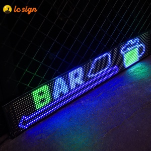 Venta al por menor caliente Led Flexible <span class=keywords><strong>Display</strong></span> Signage Publicidad Pantalla LED <span class=keywords><strong>Matrix</strong></span> Pixel Panel Led Sign - Product Image 5